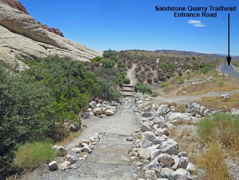 Sandstone Quarry to Calico 1