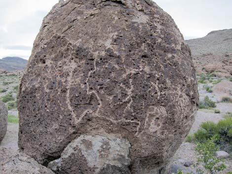 Crystal Wash Main Rock Art Site