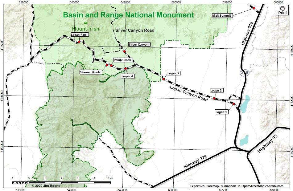 Coal Valley East Cattle Guard Campsite