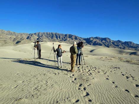 Desert Dry Lake Dunes North