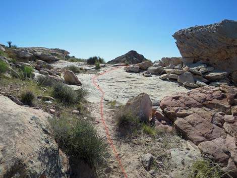 Falling Man Rock Art Site