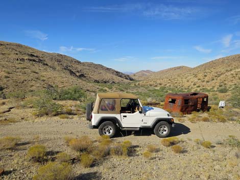 Nevada Mica Mine Road