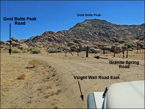 Gold Butte Peak Road