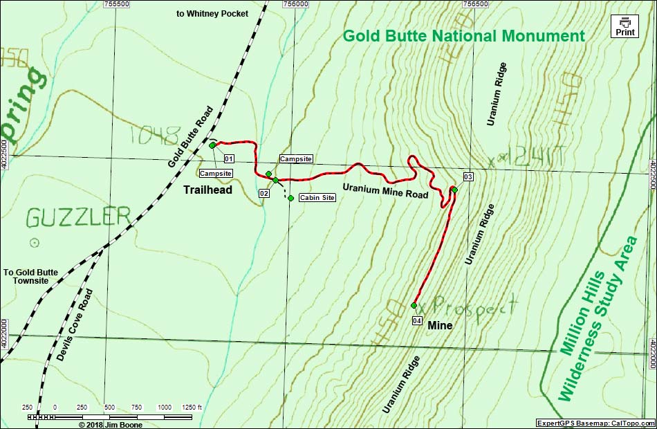 Uranium Mine Map