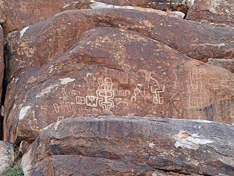 Grapevine Canyon Petroglyphs