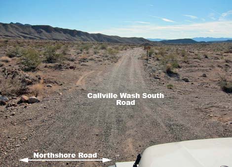 Callville Wash South Road