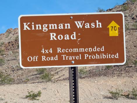 Kingman Wash Road