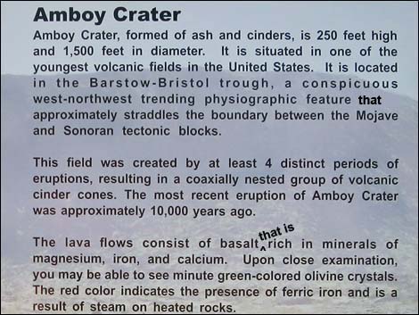 Amboy Crater