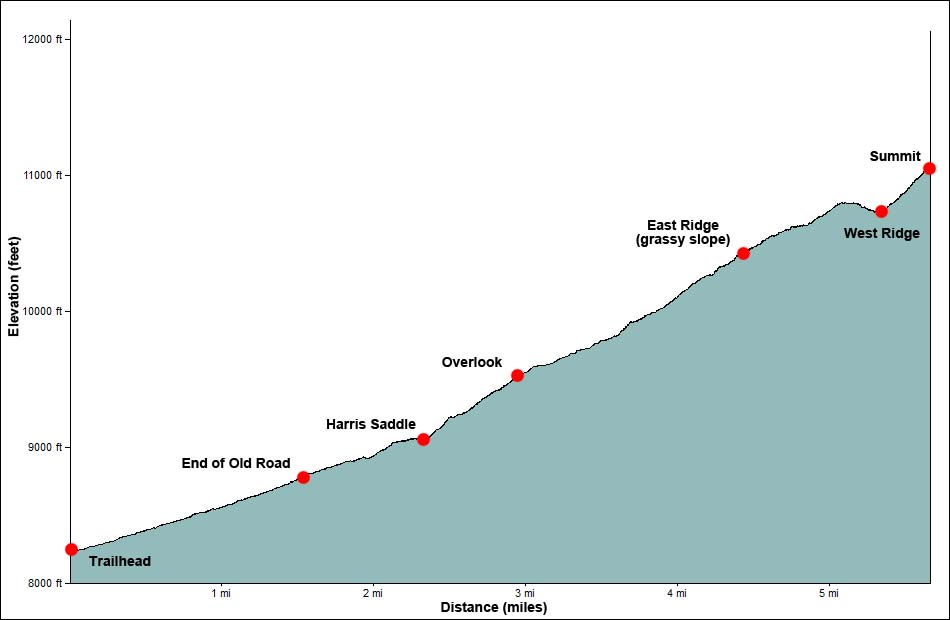 Griffith Peak Profile