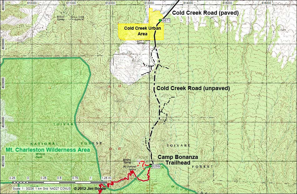 Trailhead Map