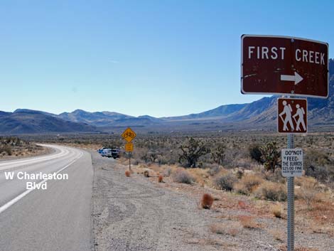 First Creek Trailhead