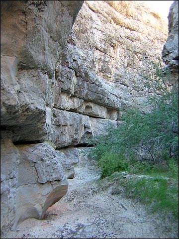 Arrow Canyon Access Road